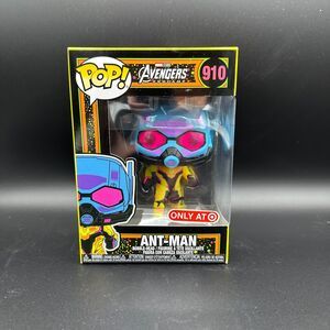 Funko Pop Marvel Avengers Black Light Ant-Man #910 Target With Protector